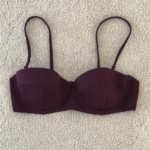 J Crew underwire bikini top